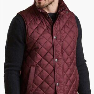 Barbour Barlow Gilet Vest - Bordeaux - Large